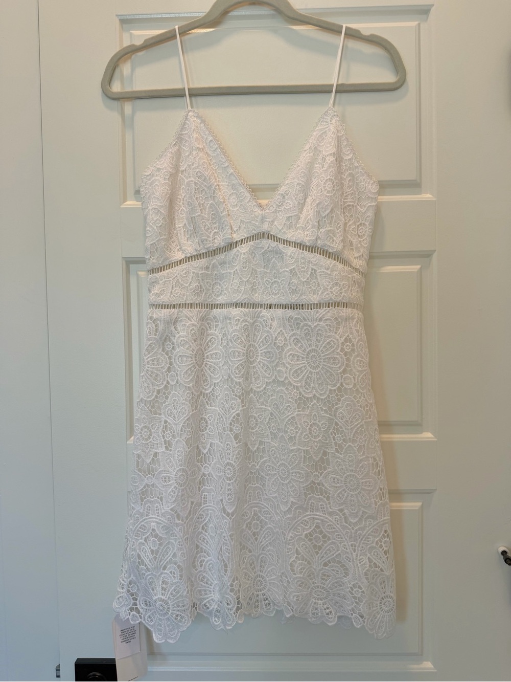 Abercrombie & Fitch Lacy White Dress Size ST